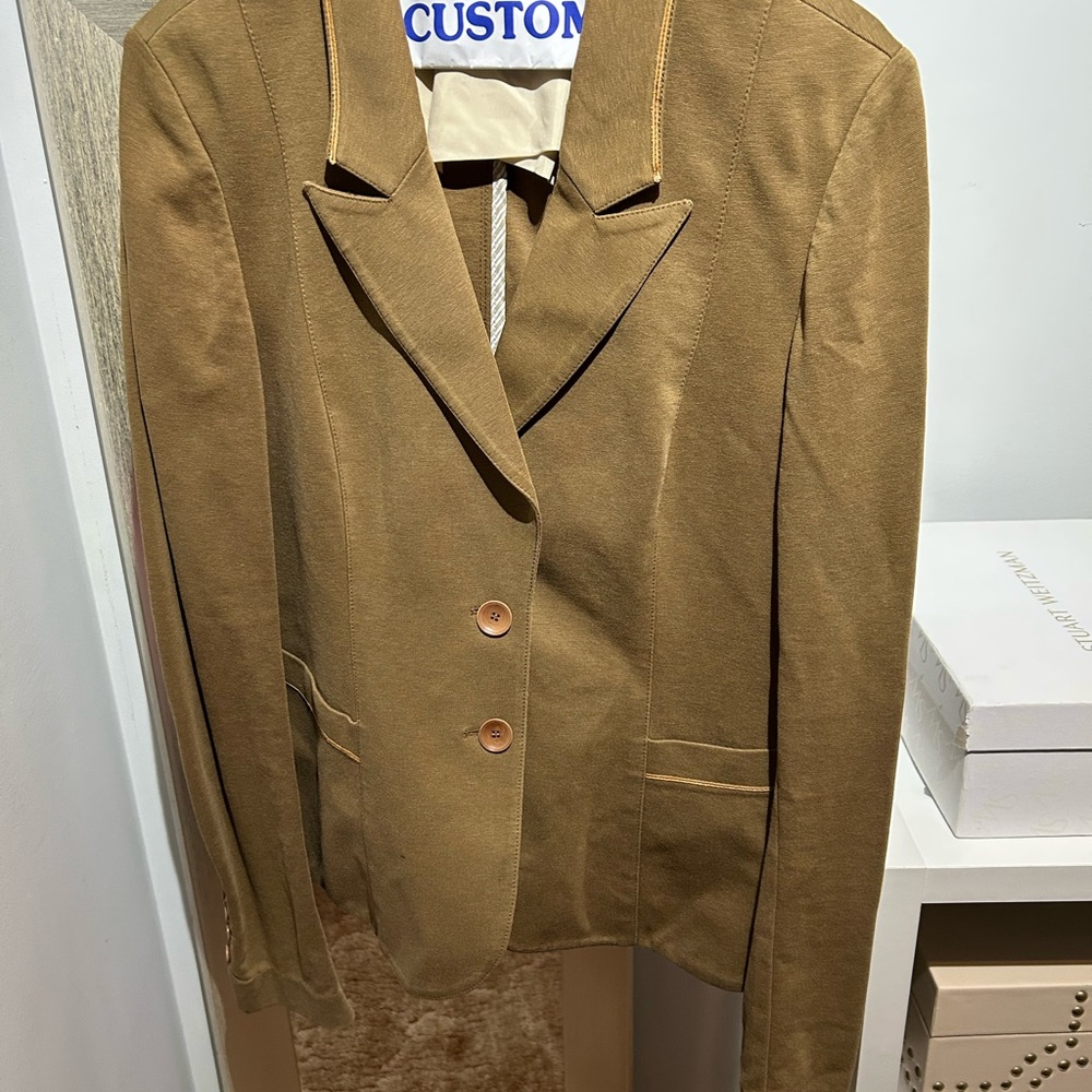 Iris Setlakwe Classic Tan Blazer L